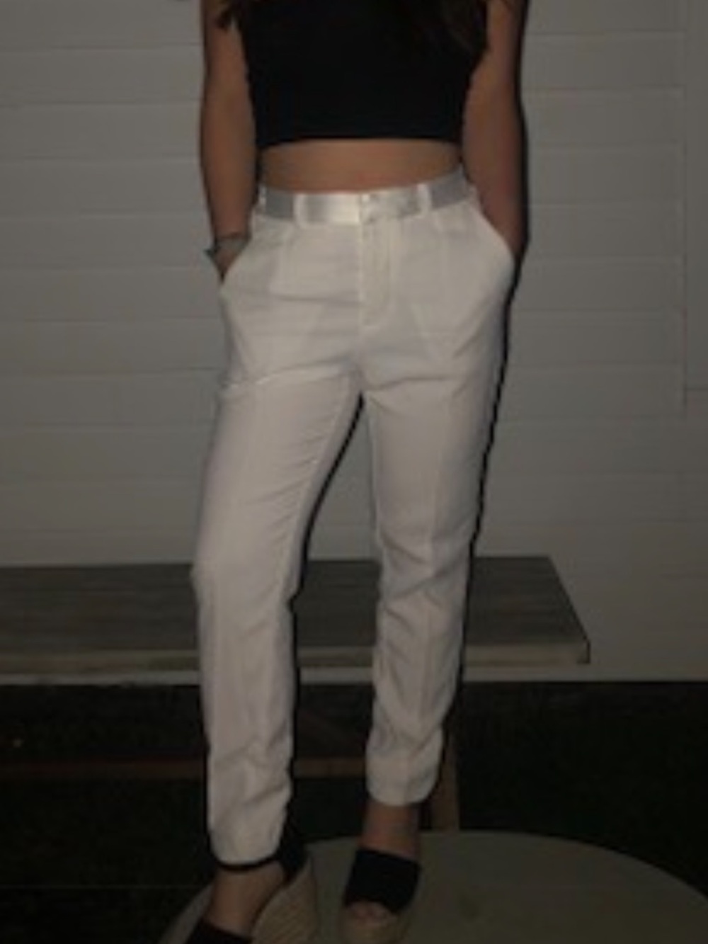 Zadig & Voltaire Cream Tailored Pull-On Trousers